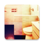 plot size and bathroom tiles android application logo